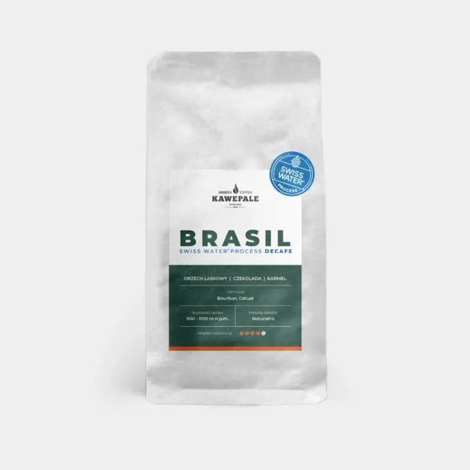 Bezkofeinowa kawa z Brazylii