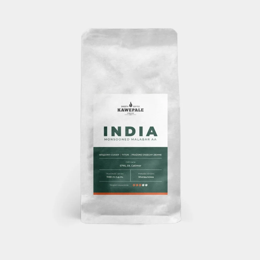 India świeżo palona kawa speciality