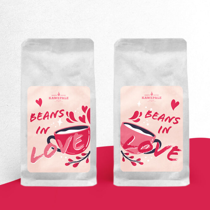 Walentynkowy zestaw kaw